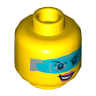 Lego hlava, žlutá (6081329)